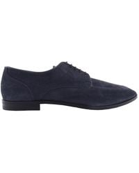 Bally - Wedmer Suede Derby Shoes, Brand Size 10.5 Us Size 11.5 - Lyst