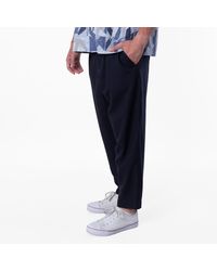 Marni - Drawstring Waist Wool Trousers - Lyst