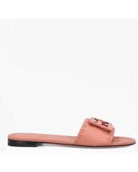 Fendi - Baguette Wide-Band Slide Sandals, Brand Size 38 Us - Lyst