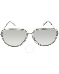 Guess - Grey Mirror Pilot Sunglasses - Lyst