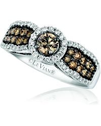 Le Vian - Chocolatier Ring Chocolate Diamonds, Vanilla Diamonds Set - Lyst