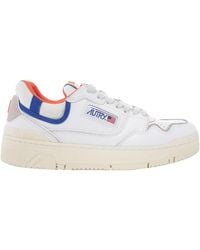 Autry - Clc Low-Top Panelled Sneakers, Brand Size 41 Us - Lyst