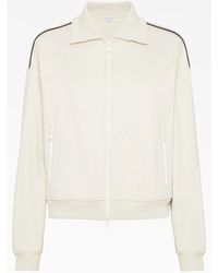 Brunello Cucinelli - Off Zip Jacket, Size X-Small - Lyst