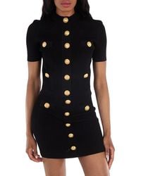 Balmain - Short-Sleeve Cardigan - Lyst