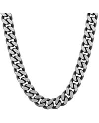 Robert Alton - Stainless Steel Curb Chain - Lyst
