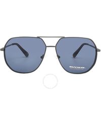 Skechers - Blue Pilot Sunglasses Se6150 07v 61 - Lyst