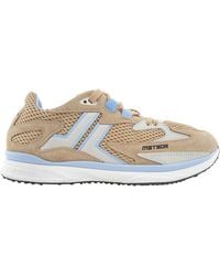 Lanvin - Mesh-Panelled Sneakers, Brand Size 38 Us - Lyst