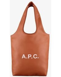 A.P.C. - Ninon Small Tote Bag - Lyst