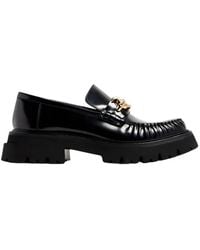 Ferragamo - Ferragamo Ingrid Gancini Ornament Moccasin - Lyst