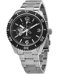 Orient Star Automatic Black Dial Watch -at0101b00b - Metallic