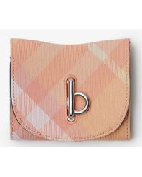Burberry - Rocking Horse Check Wallet - Lyst