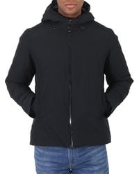 Save The Duck - Alvaro Logo-Patch Hooded Padded Jacket - Lyst