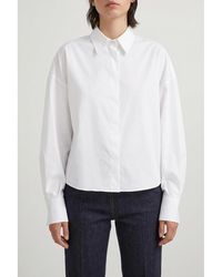 Brunello Cucinelli - Oversized Cotton Shirt, Size X-Large - Lyst