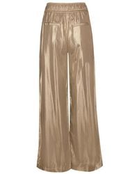 Brunello Cucinelli - Wide-Leg Satin Trousers, Brand Size 42 (Us - Lyst