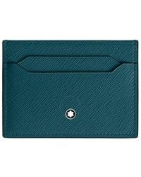 Montblanc - Sartorial 5Cc Leather Card Holder - Lyst
