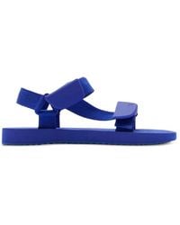 Burberry - Trek Debossed Logo Flat Sandals, Brand Size 40 (Us - Lyst