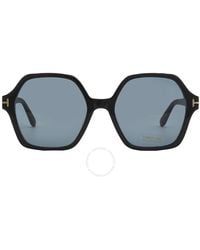 Tom ford cheap hexagonal sunglasses