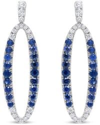 Haus of Brilliance - 18k White Gold 1.11 Cttw Blue Round Diamond - Lyst