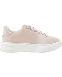 Bally - Marlys Leather Low-Top Sneakers - Lyst