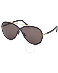 Tom Ford - Rickie Smoke Butterfly Sunglasses Ft1007 01a 65 - Lyst