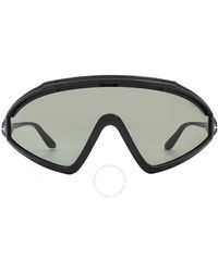 Tom Ford - Lorna Smoke Shield Sunglasses Ft1121 05a 00 - Lyst