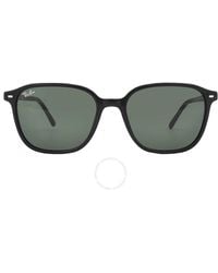 Ray-Ban - Leonard Green Square Sunglasses Rb2193 901/31 55 - Lyst
