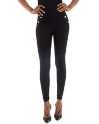 Balmain - Trousers With Buttons - Lyst