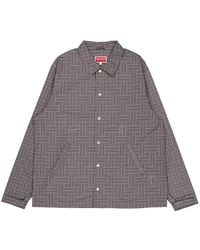 KENZO - Weave Light Coach Jacket - Lyst