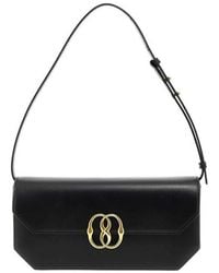 Bally - Emblem Folio Leather Shoulder Bag - Lyst