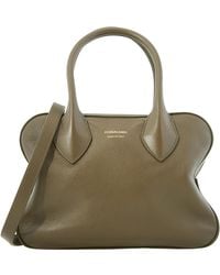 Ferragamo - Top Handle Leather Bag - Lyst