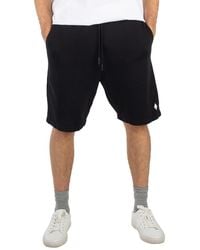 Marcelo Burlon - Cross Basketball Cotton Shorts - Lyst