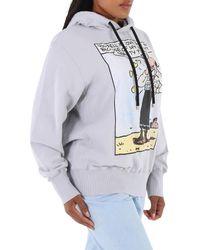 Moncler - Olivia Oyl Graphic Print Cotton Hoodie - Lyst