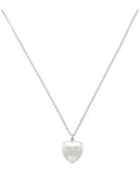 Gucci - Blind For Love Heart Pendant Necklace - Lyst