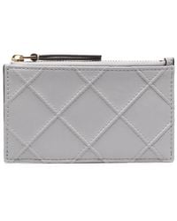Tory Burch - Fleming Soft Diamond-Quilted Card Case - Lyst