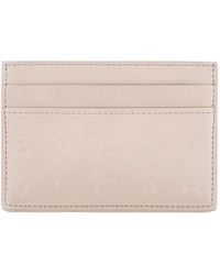 BVLGARI - Serpenti Logo Infinitum Card Holder - Lyst