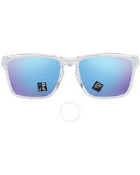 Oakley - Sylas Prizm Sapphire Rectangular Sunglasses Oo9448 944804 57 - Lyst