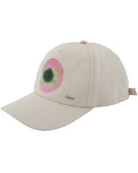 Chloé - Fusion Cotton Canva Baseball Cap - Lyst