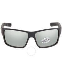 Costa Del Mar - Reefton Pro Grey Silver Mirror Polarized Glass Sunglasses 6s9080 908004 63 - Lyst