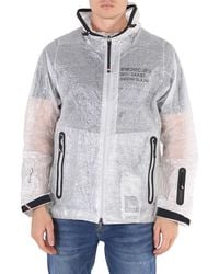 Moncler - Day-Namic Crinkled-Shell Hooded Rain Jacket, Brand Size 3 - Lyst