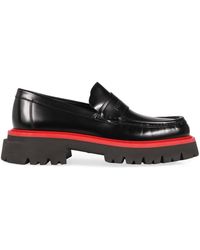 Ferragamo - Fergal Logo Debossed Loafers, Size 7 - Lyst