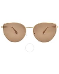 Calvin Klein - Brown Cat Eye Sunglasses Ck22113s 718 58 - Lyst