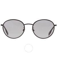 Burberry - Light Grey Round Sunglasses Be3148d 100187 51 - Lyst