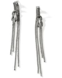 John Hardy - Love Knot Drop Earring, Sterling - Lyst