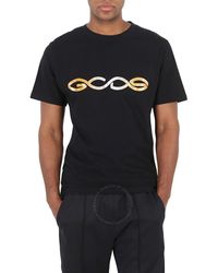 Gcds - Reflective Logo Regular Cotton T-shirt - Lyst