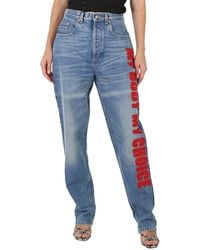 Gucci - My Body My Choice Straight Leg Jeans, Waist - Lyst
