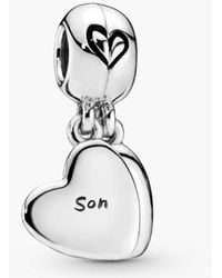 PANDORA - Mother And Son Splitable Dangle With Enamel - Lyst