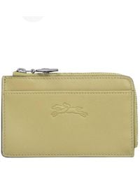 Longchamp - Le Pliage Xtra Leather Card Holder - Lyst