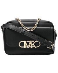 Michael Kors - Medium Parker Leather Crossbody Bag - Lyst