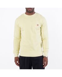Maison Kitsuné - Fox Head Patch Sweatshirt - Lyst
