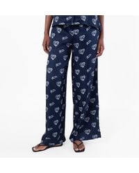 KENZO - Jungle Heart Printed Pajama Pants, Brand Size 42 (Us - Lyst